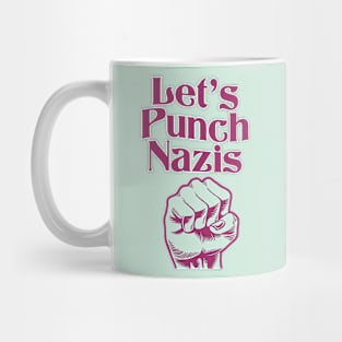 punch a nazi Mug